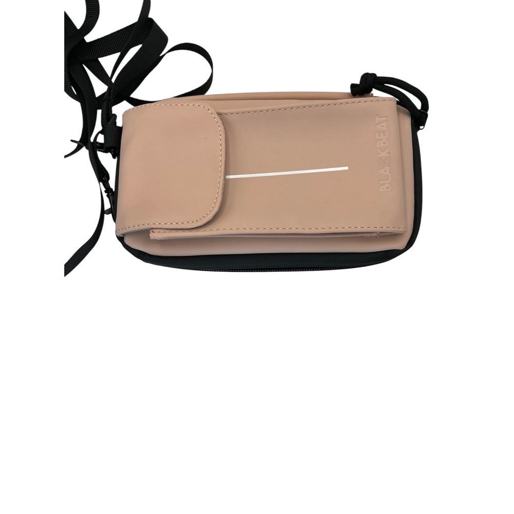 Blackbeat Crossbody Phone Wallet Travel Purse w/ Strap - Dusty Rose - Picture 6 of 8